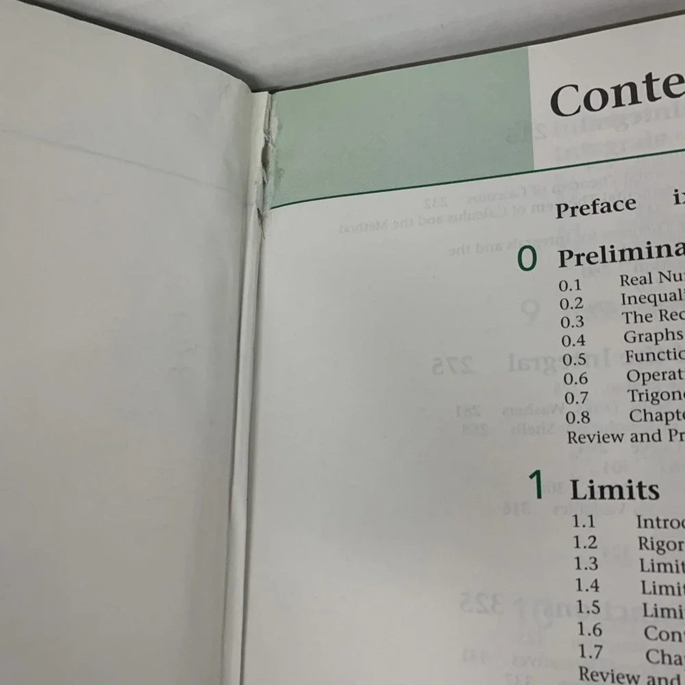 Calculus Textbook Ninth Edition 2007 Hardcover Varberg Dale Purcell Edwin Rigdon